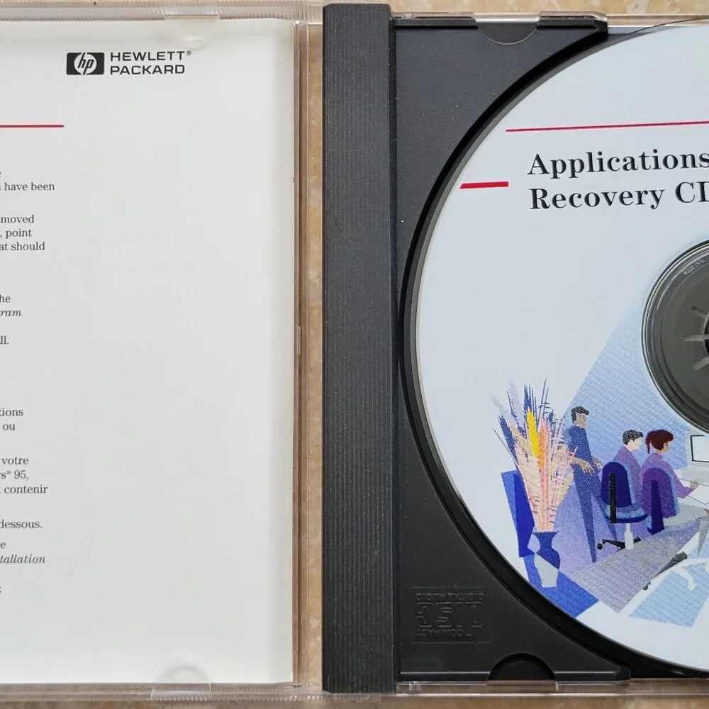 Vintage - HP Applications Software Recovery CD-ROM for Vectra 500, 5011-1866